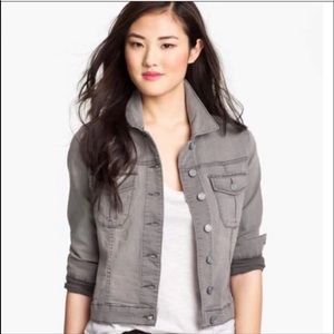 Kut From The Kloth Jean Jacket in Gray